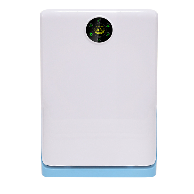 Limpiador de aire de purificador de aire OLANSI K01A HEPA con entorno tranquilo, purificador de aire de habitación pequeña para alergias