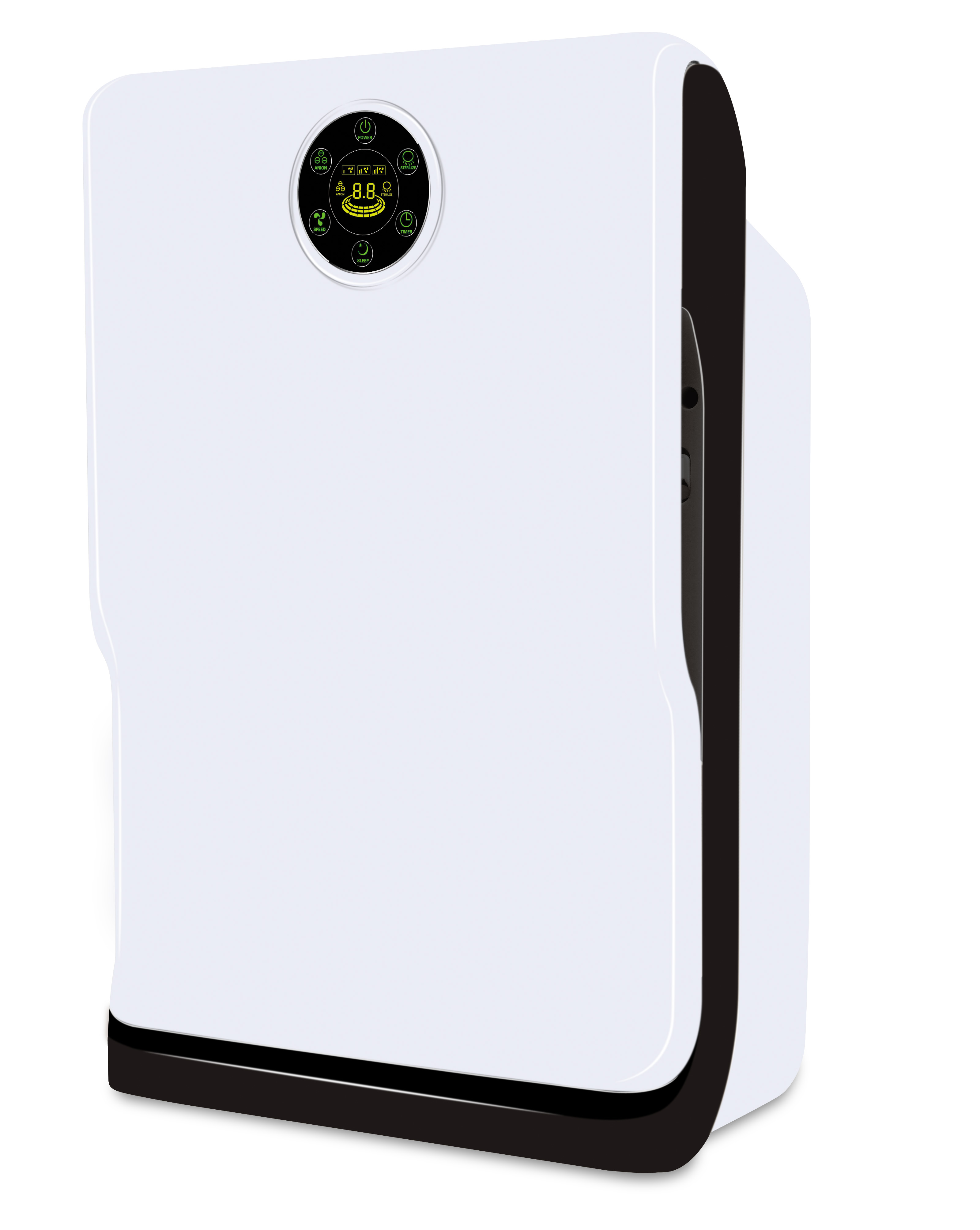 Limpiador de aire de purificador de aire OLANSI K01A HEPA con entorno tranquilo, purificador de aire de habitación pequeña para alergias