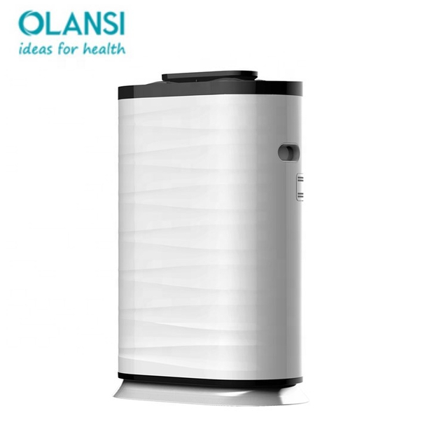OLANSI K09A 600CADR Sensor láser y sensor láser de purificador de aire de bajo ruido PM1.0 PM2.5 Purificador de aire de control remoto de WiFi para el hogar