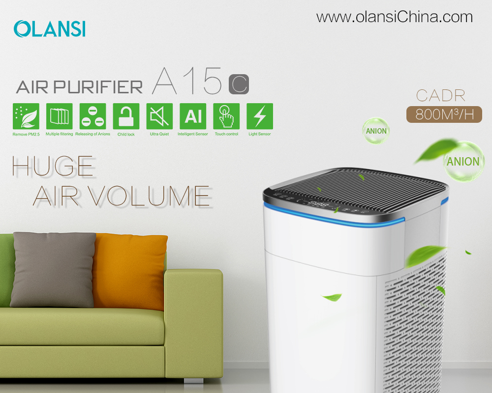 La necesidad global del purificador de aire OLANSI para su hogar.