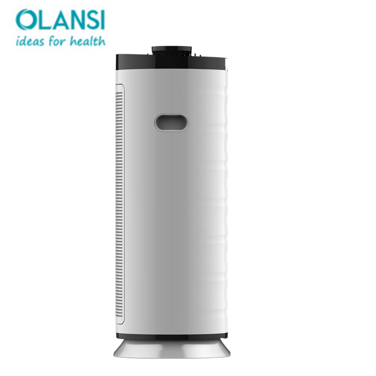 OLANSI K09A 600CADR Sensor láser y sensor láser de purificador de aire de bajo ruido PM1.0 PM2.5 Purificador de aire de control remoto de WiFi para el hogar